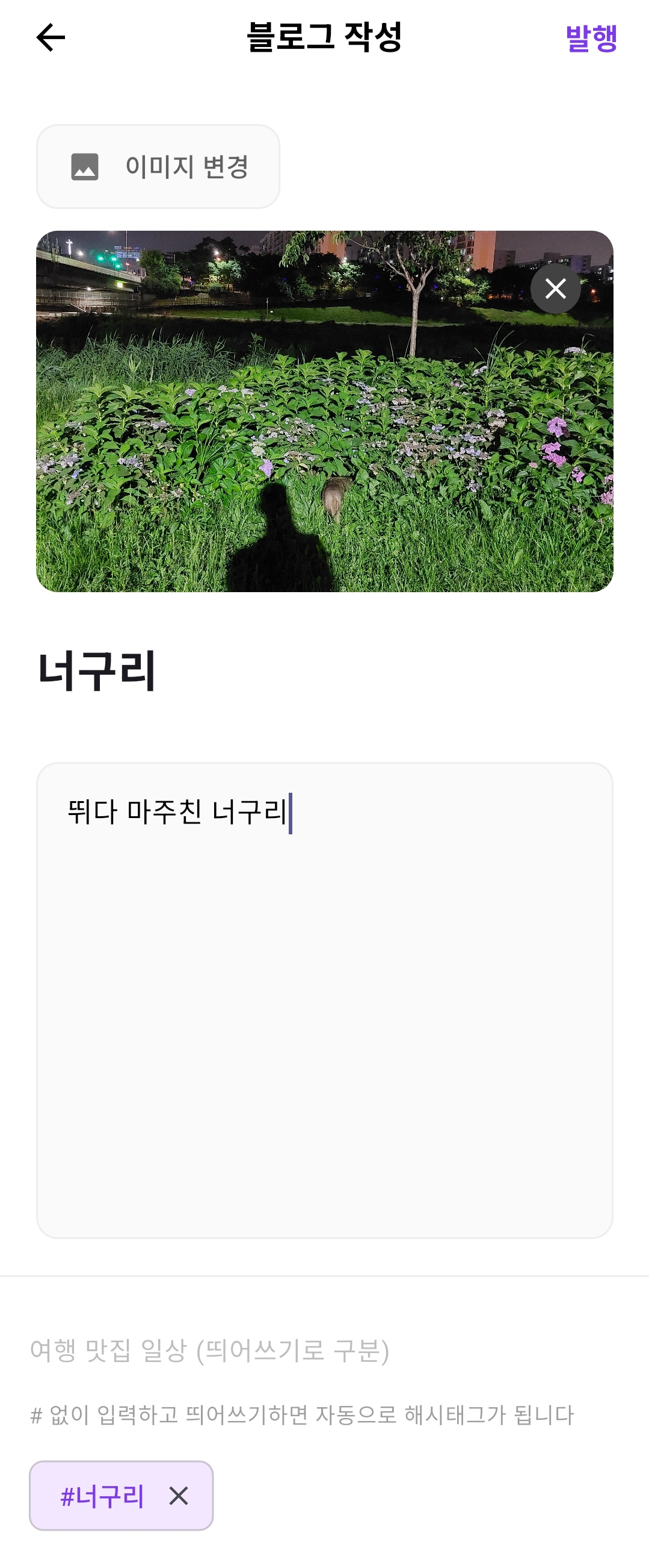 블로그쓰기